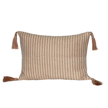 ALMOFADA TRAMA EM LINHO L30XP45CM