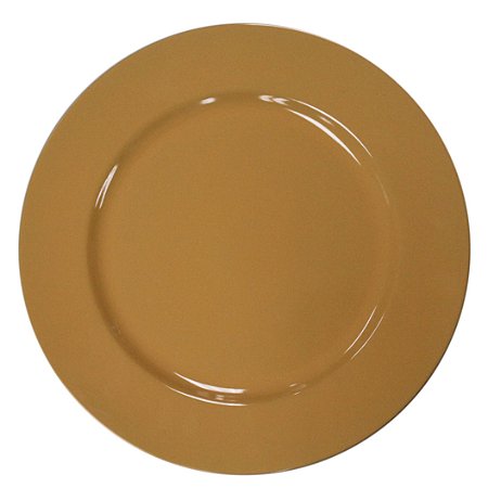 SOUSPLAT REDONDO 33CM LARANJA