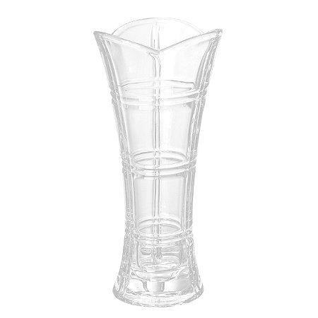 VASO FLORERO SOLITÁRIO EM CRISTAL ECOLOGICO D8XA18CM