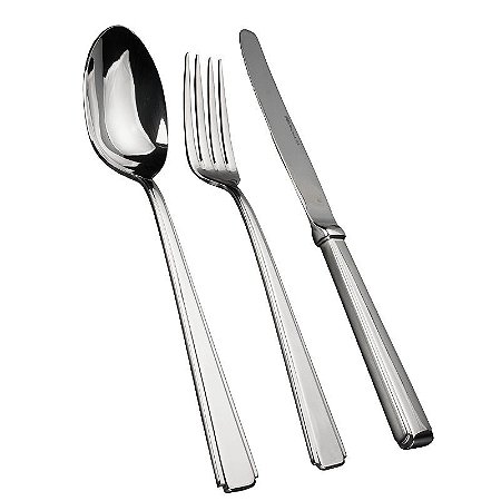 FAQUEIRO CLASSICO MODERNO 130 PEÇAS EM INOX