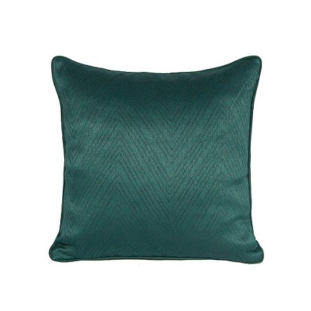 ALMOFADA GEO EM POLIESTER L50XP50CM COR VERDE