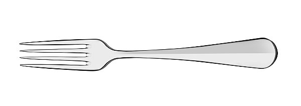 GARFO DE SOBREMESA BAGUETTE EM INOX