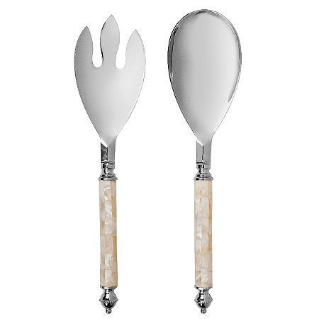 JG DE 2 TALHERES PARA SALADA EM INOX