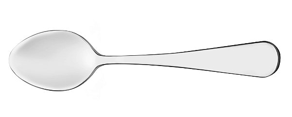 COLHER DE SOBREMESA LISO EM INOX