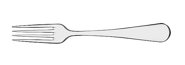 GARFO DE SOBREMESA LISO EM INOX