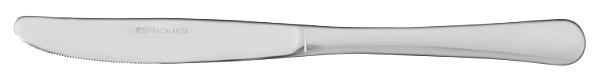 FACA DE SOBREMESA LISO EM INOX MONOBLOCO