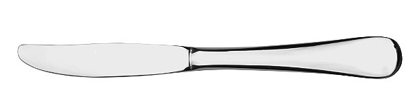FACA DE MESA EM INOX MONOBLOCO