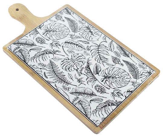 TABUA PARA CORTES EM BAMBU L42XP22CM