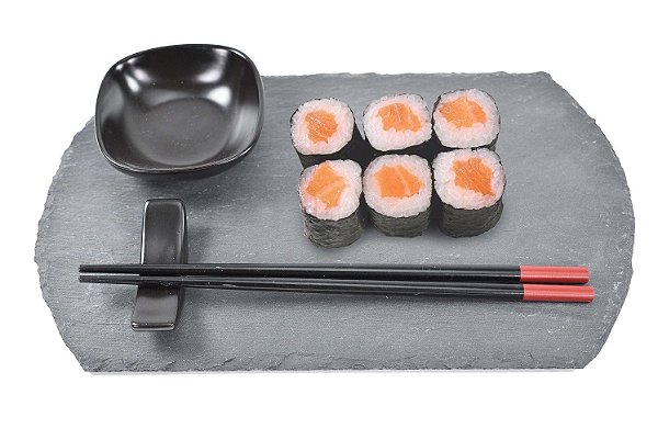 JG DE 4 PECAS PARA SUSHI EM ARDOSIA L30XP18CM
