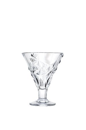 JG 6 TACAS SORVETE GELATTO CRISTAL ECOLOGICO 220ML 12,5CM