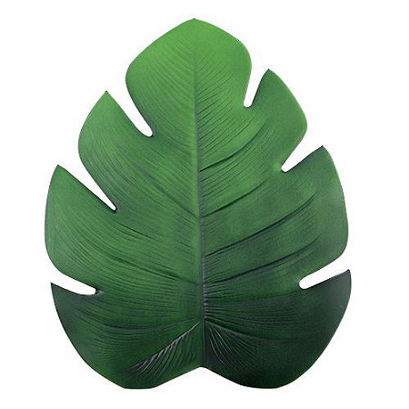 LUGAR AMERICANO EM PLASTICO FOLHAGEM L46XP36CM COR VERDE