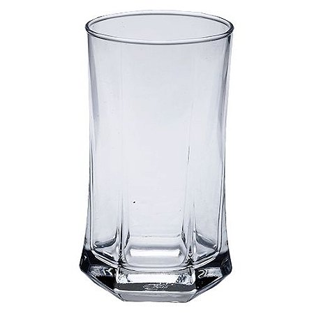 JOGO DE 6 COPOS ALTOS JORDAN EM VIDRO 330ML A13CM