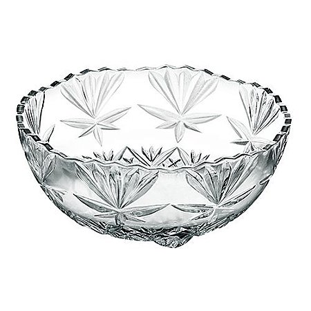 JOGO DE 6 BOWLS FLAKE EM VIDRO 210 ML A5,5CM