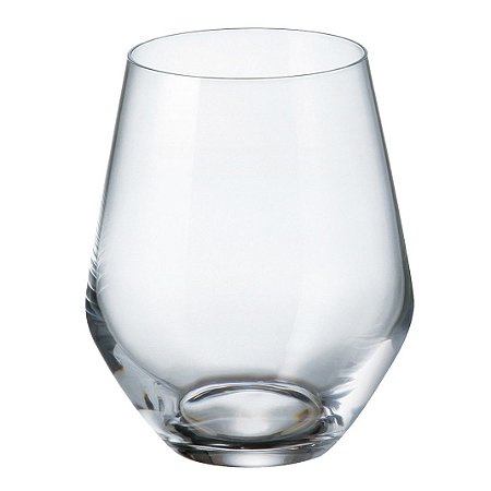 JG DE 6 COPOS MICHELLE/GRUS EM CRISTAL ECOLÓGICO 350ML
