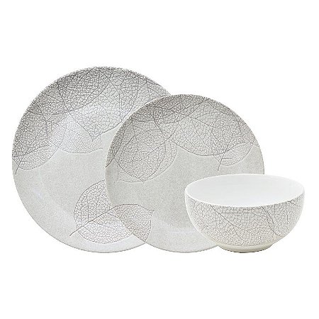 APARELHO DE JANTAR 18 PECAS BAOBA EM PORCELANA