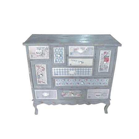 COMODA MADEIRA SWEET FLOWES MINI DRAWERS COLORIDA 94 X 40,5
