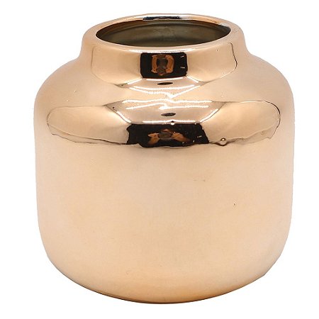 VASO DE CERAMICA ROSE 10,8 CM X 10,8CM X 9,6CM