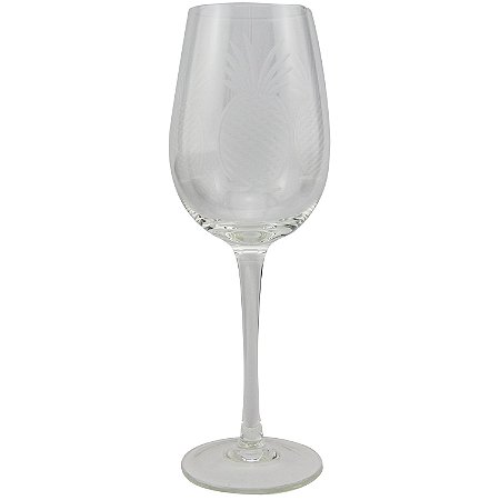 CJ DE TACAS DE VINHO COM DESIGN - 6 PCS - DIA 8 X H  25 CM