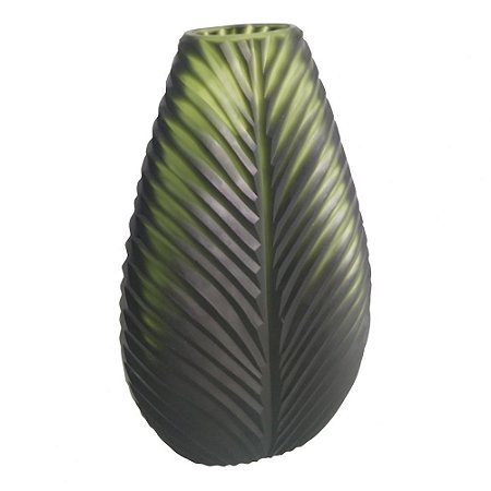 VASO DE VIDRO VERDE