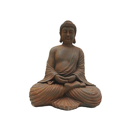 BUDDHA DE RESINA 36CM X 25,5CM X 45CM