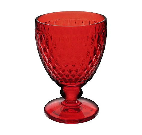 JOGO 6 TCS AGUA VERMELHA 300ML DIAMOND