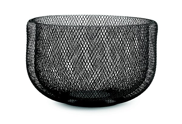 CENTRO DE MESA PRETO EM METAL