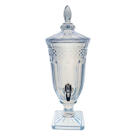SUQUEIRA CLASSICA COM PE EM CRISTAL ECOLOGICO 2L COR AZUL