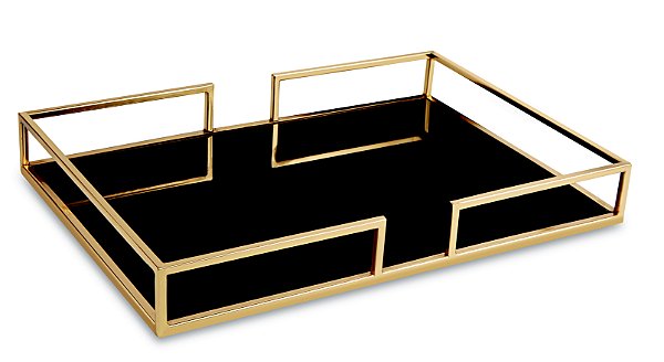 KIT BANDEJA DOUR EM MET COM ESPE PRETO - 3 PCS