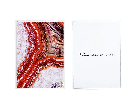 KIT QUADRO EM CANVAS -2 PCS