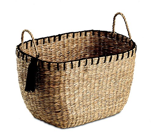 KIT CESTO EM SEAGRASS - 2 PCS