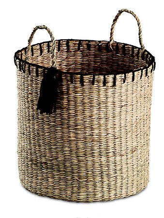 KIT CESTO EM SEAGRASS - 2 PCS