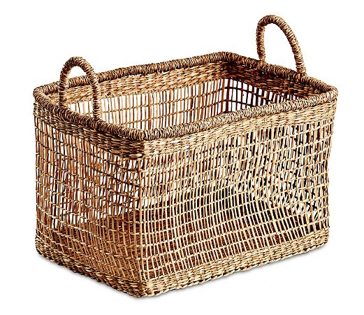 KIT CESTO EM SEAGRASS - 3 PCS
