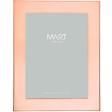 PORTA-RETRATO ROSE GOLD EM METAL - 10X15