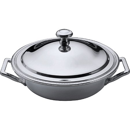 LEGUMEIRA DE PRATA C/CORDÃO PÉROLA 1,7l