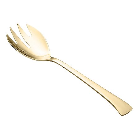 GARFO DE AÇO INOX P/SALADA PVD DOURADO BERNA