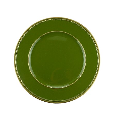 SOUSPLAT PLÁSTICO VERDE 33cm