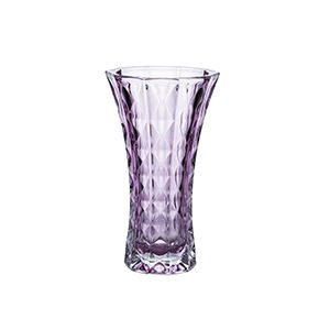 VASO CRISTAL DIAMANT AMETISTA 15x26cm