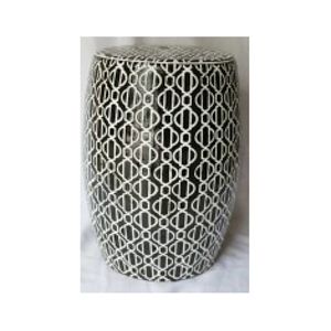 GARDEN SEAT DECORATIVO CERÂMICA 33x46cm