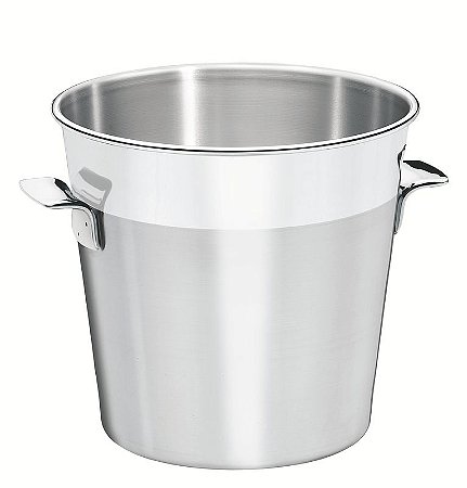 BALDE ACO INOX P/GELO COSMOS