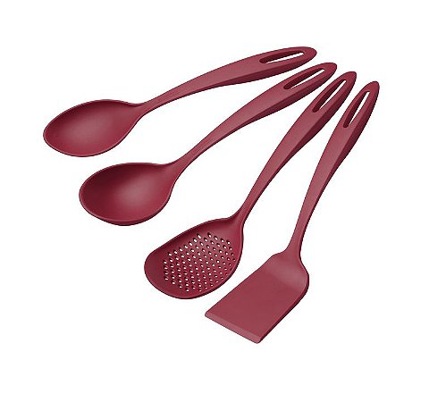 JOGO UTENSILIO NYLON 4PC ABILIT VER