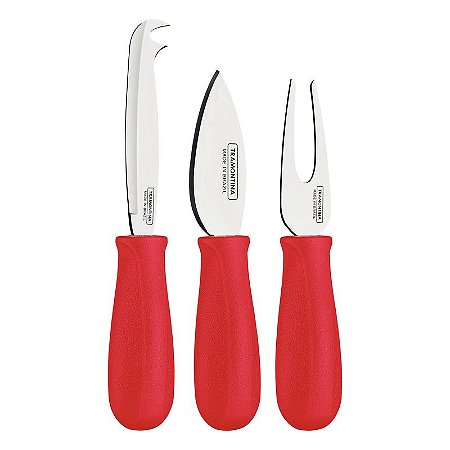 JOGO P/QUEIJO INOX 3PC HARMONIZ VER