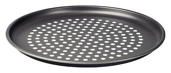 ASSAD PIZZA ALUM 30CM FURADA BR GRA