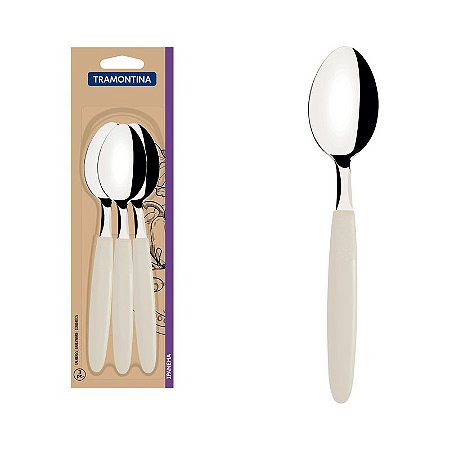 CONJ COLHER MESA INOX 3PC IPANE CIN