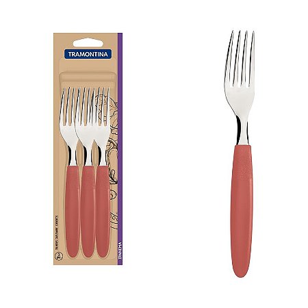 CONJ GARFOS MESA INOX 3PC IPANE GOI