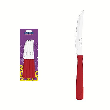 CONJ FACA CHUR INOX 12PC NEW KO VER