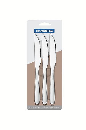 JG.FACA CHURRASCO ACO INOX 3PCS