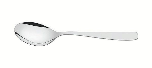 COLHER ACO INOX ARROZ COSMOS