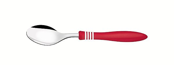 CJ COLHER CHA INOX 2PC COR&COR VER
