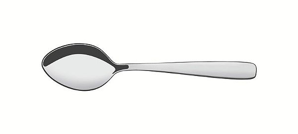 COLHER MESA ACO INOX AMAZONAS