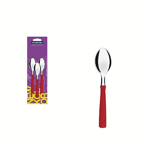 CONJ COLHER CHA INOX 3PC NEW KO VER